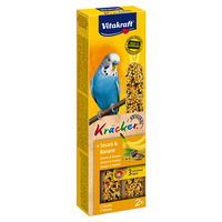 Produktbild von Vitakraft Kräcker Sesam und Banane Intelligenzspielzeug Snack für Wellensittiche