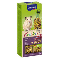Produktbild von Vitakraft Kräcker Traube & Nuss für Hamster 2er Packung