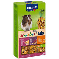 Produktbild von Vitakraft Kräcker Trio Honig Nuss Frucht für Meerschweinchen 2x3 Stück