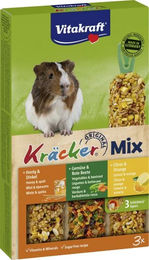 Vitakraft Kräcker Trio-Mix Meerschweinchen Citrus Gemüse Honig 168 g – Bild 1 von 5