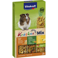 Produktbild von Vitakraft Kräcker Trio-Mix Meerschweinchen Citrus Gemüse Honig 168 g