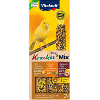 Produktbild von Vitakraft Kräcker Trio Snack mit Ei für Wellensittiche 5x3 Stück