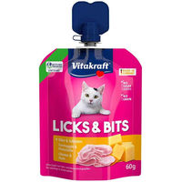 Produktbild von Vitakraft Licks und Bits Käse Cremes für Hunde 4x60 g