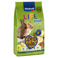 Produktbild von Vitakraft Life Dream Kaninchen Hauptfutter ohne Zucker und tierisches Protein 1,8 kg - 1,8 kg