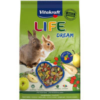 Produktbild von Vitakraft LIFE Dream Zwergkaninchen Hauptfutter 1,8kg