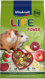 Vitakraft Life Power Meerschweinchen Hauptfutter Sparpaket ohne Konservierungsstoffe und Zucker 5 x 600 g - 5 x 600 g – Bild 1 von 3