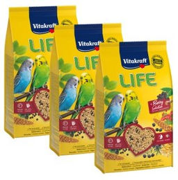 Vitakraft Life Power of Nature Hauptfutter für Großsittiche 3x800 g - 3 x 800 g – Bild 1 von 2