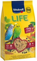 Vitakraft Life Power of Nature Hauptfutter für Wellensittiche und Großsittiche ohne tierisches Protein 800 g - 800 g – Bild 1 von 3