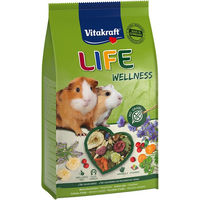 Produktbild von Vitakraft Life Wellness Meerschweinchen Futterpaket Getreidefrei und Ohne Zucker 5 x 600 g - 5 x 600 g