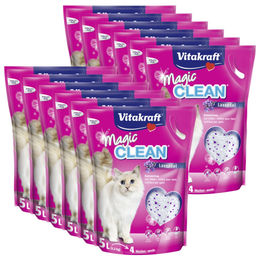 Vitakraft Magic Clean Katzenstreu Lavendel nicht-klumpend 12 x 5 Liter - 12 x 5 l – Bild 1 von 3