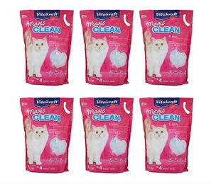 Vitakraft Magic Clean Katzenstreu nicht-klumpend 30 Liter (6x 5 Liter) für Allergiker - 5 l – Bild 1 von 7