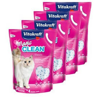 Produktbild von Vitakraft Magic Clean Katzenstreu nicht-klumpend 4x5 l - 4 x 5 l