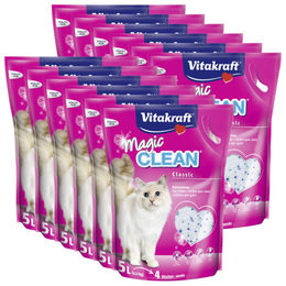 Vitakraft Magic Clean Nicht-klumpendes Katzenstreu für Allergiker 60 Liter (12x5L) - 12 x 5 l – Bild 1 von 2