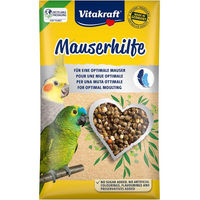 Produktbild von Vitakraft Mauserhilfe für Großsittiche und Papageien Gefieder-Supplement ohne tierisches Protein 25 g - 20 x 25 g
