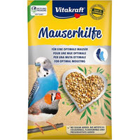 Produktbild von Vitakraft Mauserhilfe Gefieder-Supplement für Wellensittiche und Exoten 5x20g