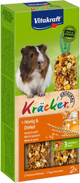 Vitakraft Meerschweinchen Kräcker Honig & Dinkel 2 Stück - 2 x 10 Stk. – Bild 1 von 2