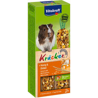 Produktbild von Vitakraft Meerschweinchen Kräcker Honig & Dinkel 2 Stück - 2 x 10 Stk.