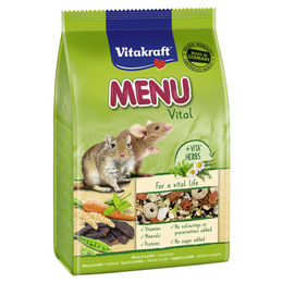 Produktbild von Vitakraft Menü für Mäuse und Rennmäuse mit Garnele ohne Zucker und Konservierungsstoffe 6 x 400 g - 6 x 400 g