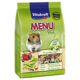 Produktbild von Vitakraft Menü Vital Hamster Hauptfutter ohne tierisches Protein 400 g - 6 x 400 g