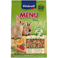Produktbild von Vitakraft Menü Vital Kaninchenfutter ohne tierisches Protein 5 kg - 5 kg