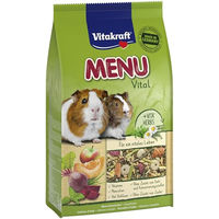 Produktbild von Vitakraft Menü Vital Meerschweinchen Futter Paket Getreidefrei und Ohne Zucker 5x 1kg - 5 x 1 kg