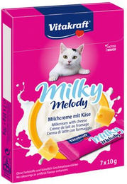 Vitakraft Milky Melody Käse Leckerli Paste für Katzen 3 Stück – Bild 1 von 2
