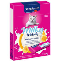 Produktbild von Vitakraft Milky Melody Käse Leckerli Paste für Katzen 3 Stück