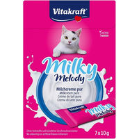 Produktbild von Vitakraft Milky Melody Pur Katzensnack Creme Paste 3x70g