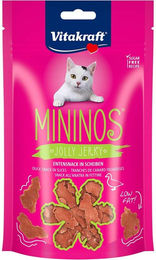 Produktbild von Vitakraft Mininos Entensnack in Scheiben Geflügel für alle Altersstufen 4x40g
