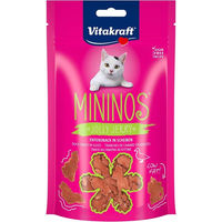 Produktbild von Vitakraft Mininos Entensnack in Scheiben Geflügel für alle Altersstufen 4x40g