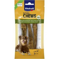 Produktbild von Vitakraft Natural Chews Ochsenziemer Naturkauartikel für Hunde aus Rind 3 Stück