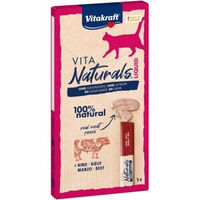 Produktbild von Vitakraft Naturals Liquid Snack Creme Rind 11x5 Stück