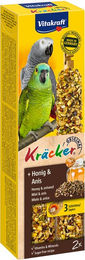 Vitakraft Papagei Kräcker Honig & Anis ohne tierisches Protein - 2 x 2 Stk. – Bild 1 von 3
