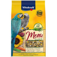 Produktbild von Vitakraft Papageien Menü Hauptfutter mit Nüssen und Gemüse 3kg - 3 kg