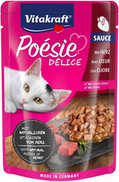 Produktbild von Vitakraft Poésie Délice Hundeschmaus mit Herz 23x85g
