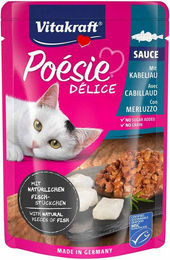 Vitakraft Poésie Délice Katzen-Snack Kabeljau 23x85g – Bild 1 von 1