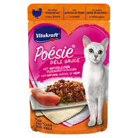 Produktbild von Vitakraft Poésie Délice Katzennassfutter Pute in Sauce getreidefrei 23 x 85 g - 23 x 85 g
