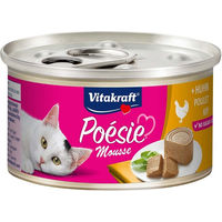 Produktbild von Vitakraft Poésie Mousse Huhn Katzenfutter 12x85g