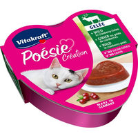 Produktbild von Vitakraft Poésie Schälchen Wild in Cranberry-Gelee 15 x 85 g
