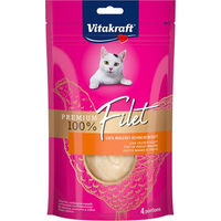 Produktbild von Vitakraft Premium Filet Huhn Katzensnack hypoallergen 70 g - 4 x 70 g