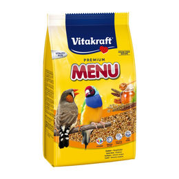 Vitakraft Premium Menü für Exoten Hauptfutter für Prachtfinken und Zebrafinken 1 kg - 1 kg – Bild 1 von 3
