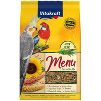 Produktbild von Vitakraft Premium Menü Hauptfutter für Großsittiche ohne tierisches Protein 1kg - 1 kg