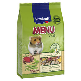 Vitakraft Premium Menü Vital Hamsterfutter ohne Zucker 1 kg - 1 kg – Bild 1 von 7