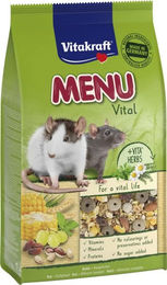 Vitakraft Premium Menü Vital Hauptfutter für Ratten ohne tierisches Protein 1 kg - 1 kg – Bild 1 von 6