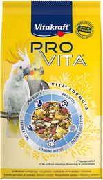 Vitakraft Pro Vita Vogelfutter für Großsittiche und Kakadus ohne tierisches Protein 750g - 750 g – Bild 1 von 3