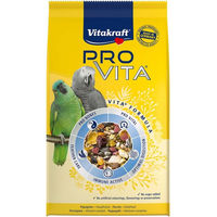 Produktbild von Vitakraft Pro Vita Vogelfutter für Papageien und Großsittiche 5x750g