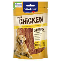 Produktbild von Vitakraft Pure Chicken Strips Trockenfleisch Huhn 80 g