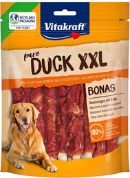 Produktbild von Vitakraft Pure Duck Bonas Sticks XXL Getreidefreier Kausnack für Hunde mit Ente 200g