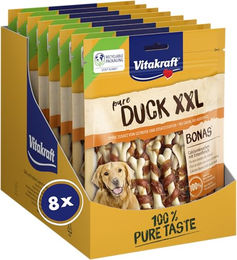 Vitakraft Pure Duck XXL Bonas Hundeleckerli Calciumknochen mit Ente getreidefrei ohne Zucker 8x 200g – Bild 1 von 5