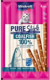 Vitakraft Pure Stick Seelachs MSC-zertifizierte Crunchy Sticks für Katzen 4 x 5 g - 4 x 5 g – Bild 1 von 4